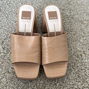 Never Worn. New W/O box Dolce Vita Sandal Heels Sz 7